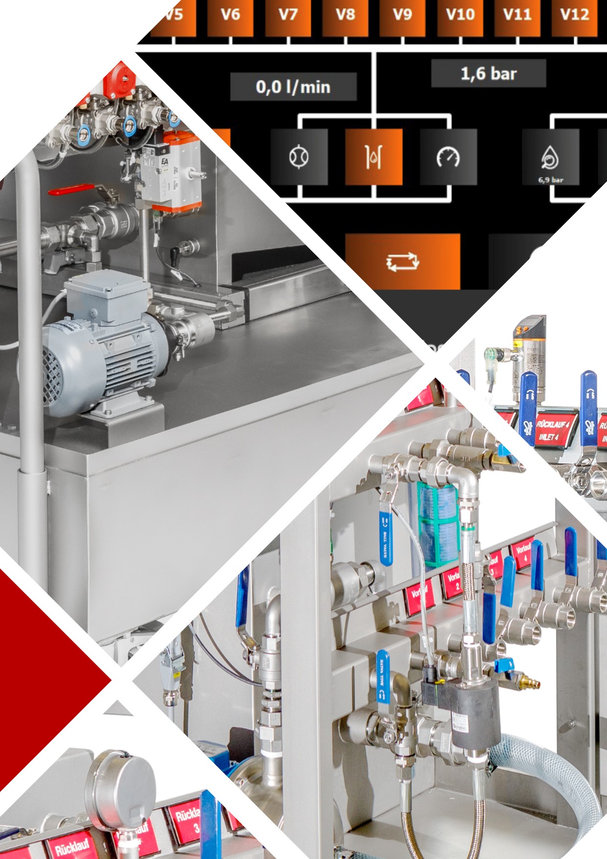 Prüfung Druckdichte Druckdichte mit den SPM - Anlagen