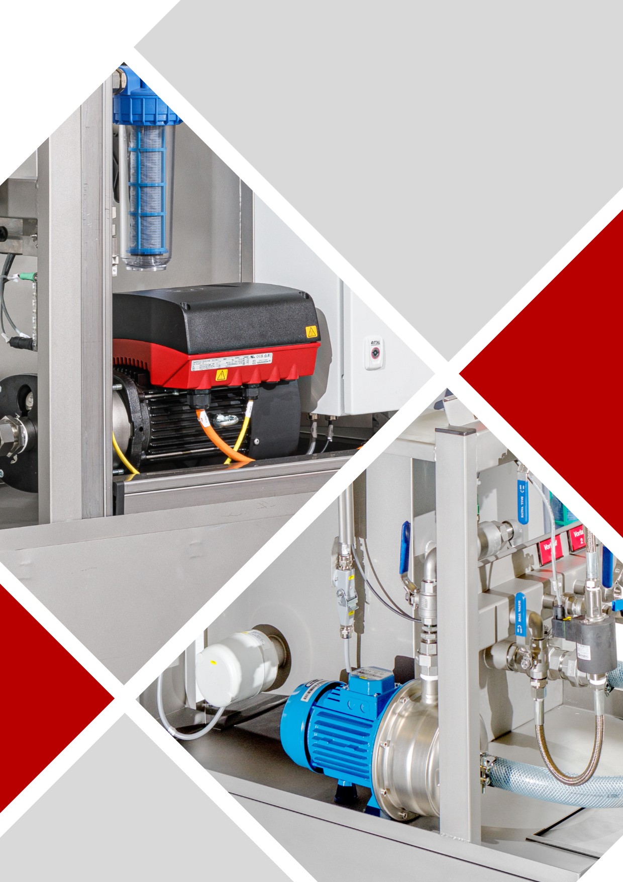 Varianten der Pumpen der SPM-Anlage